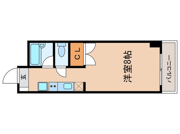 ヴァンヴェール名古屋の物件間取画像